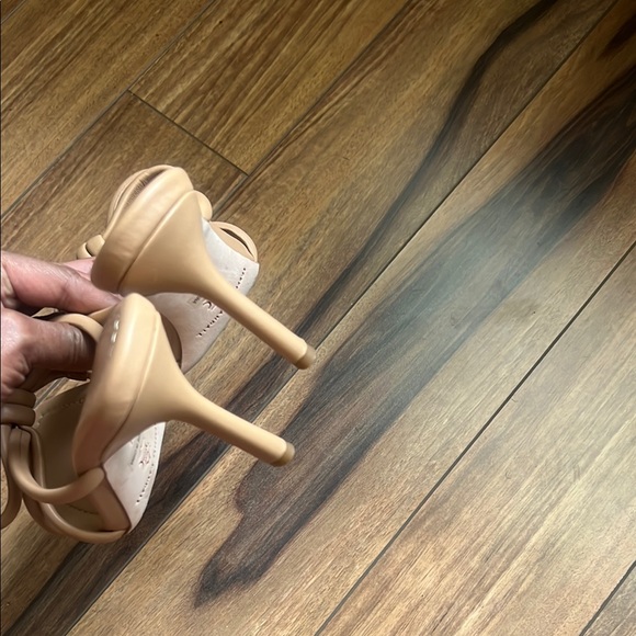 Loeffler Randall Cream Bow Mules - Picture 5 of 6